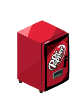 Dr pepper vending machine