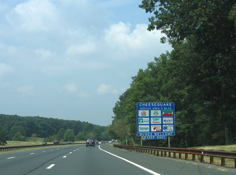New Jersey/Garden State Parkway/Cheesequake Rest Stops and Service