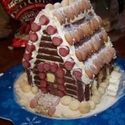 Meat-gingerbread-house
