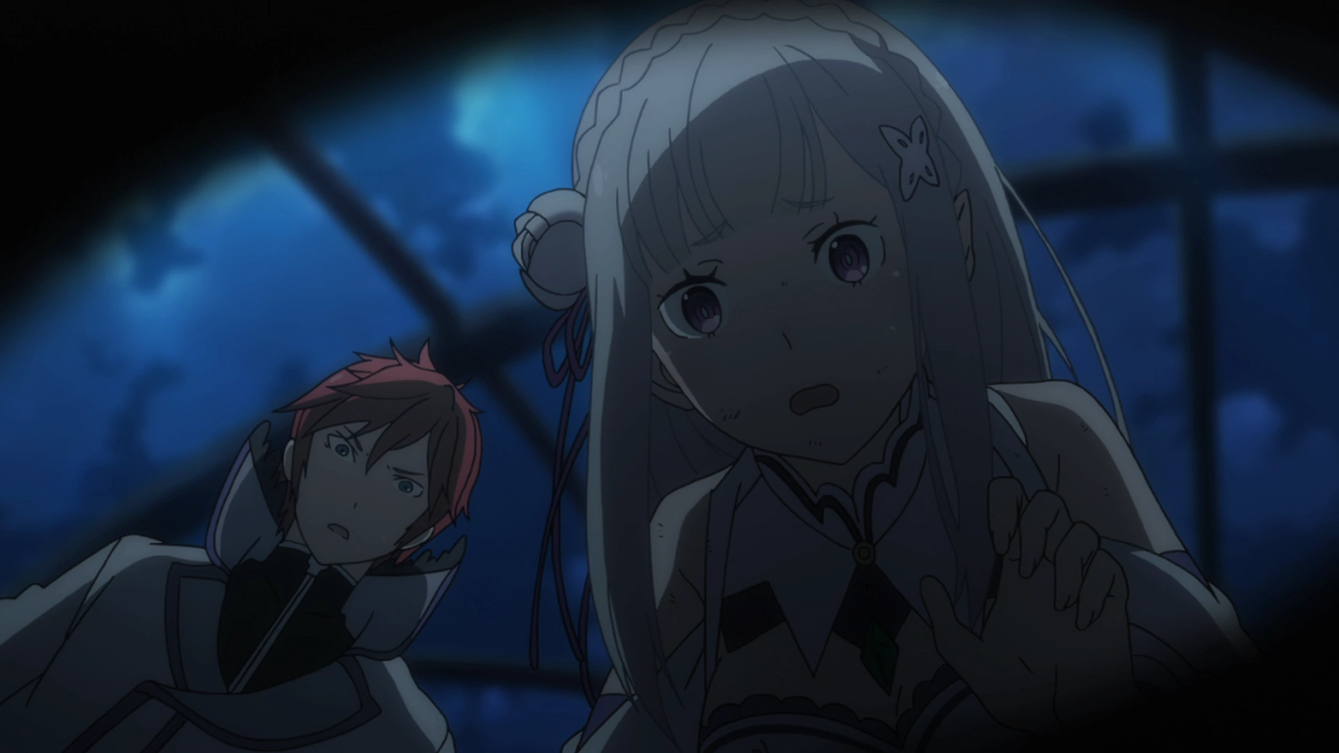 Image - Reinhard and Emilia - Re Zero Anime BD - 1.png ... She is a half elf and a candidate to become the 42nd king of the dragon kingdom of lugnica in the royal selection.