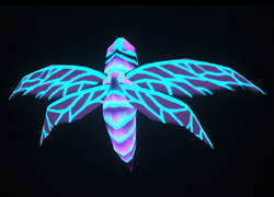 Bioluminescent Moth