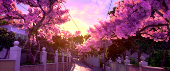 Rio (movie) wallpaper - Sunset from Santa Terasa Tram