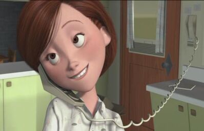 Helen on the phone