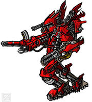 Red mech
