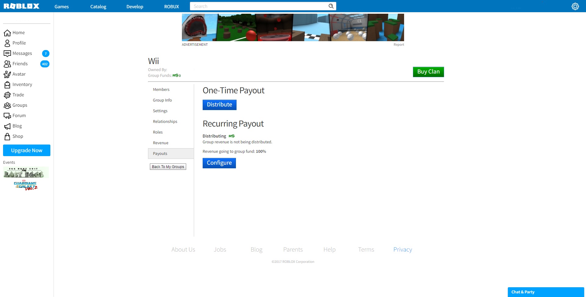 Roblox Group Wall Spammer
