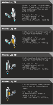 Spider Leg Info