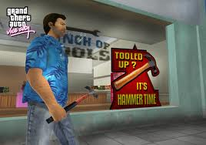 Tommy with hammer