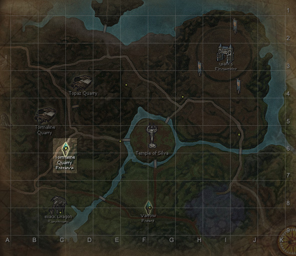 Rohan Location Tormaline Quarry Entrance