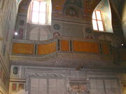 2011 Ambrogio, sacristy balcony