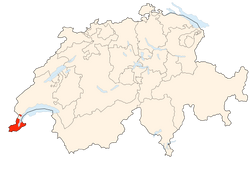 Situation Canton Genève