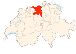 Situation Canton Argovie