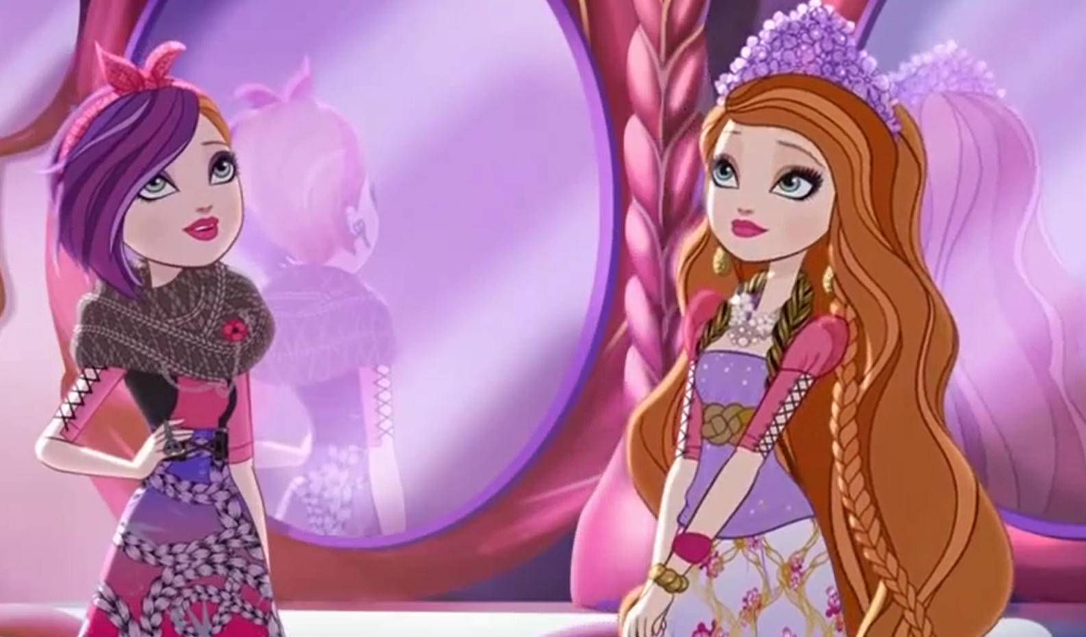 Дочь рапунцель. Ever after High Холли и Поппи. Эвер Афтер Хай Холли о Хейр. Эвер Афтер Хай дочь Рапунцель. Холли и Поппи о'Хэйр.