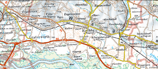 Kirchberg-Umgebung
