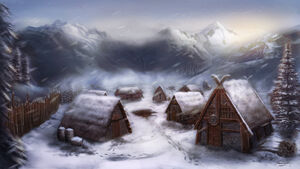 Krynn town square