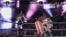Powerbomb.Leaping Clothesline