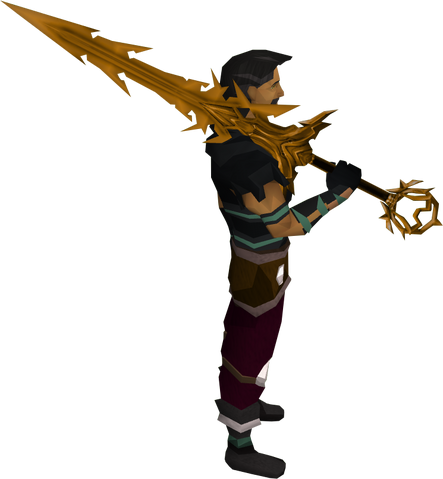 File:Golden Zamorak godsword equipped.png