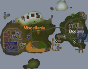 Miscellania and Etceteria dungeon entrances locations