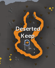 Deserted Keep map
