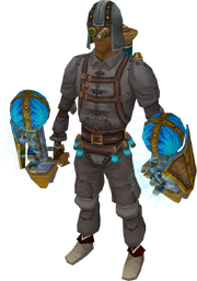 Ghost hunter equipment set equipped