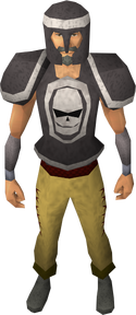 Khazard armour equipped