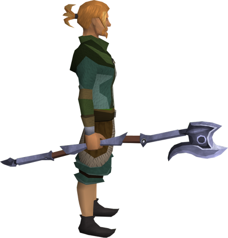 File:Mithril halberd equipped.png