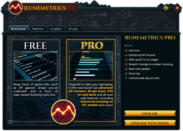 File:RuneMetrics (Welcome) interface.png