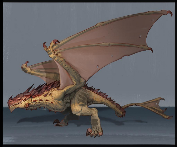 File:Fire Drake (adult) concept art.png