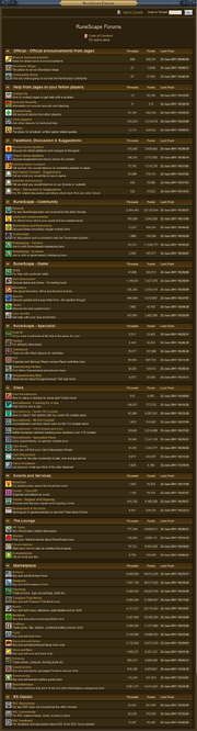RuneScape Forums