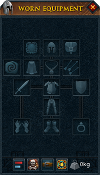 Runescape 3 equipment slots