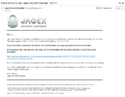 JAG protection email