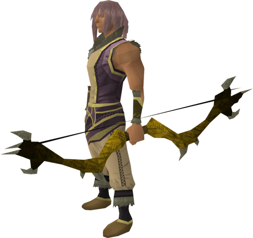 File:Dark bow (yellow) equipped.png