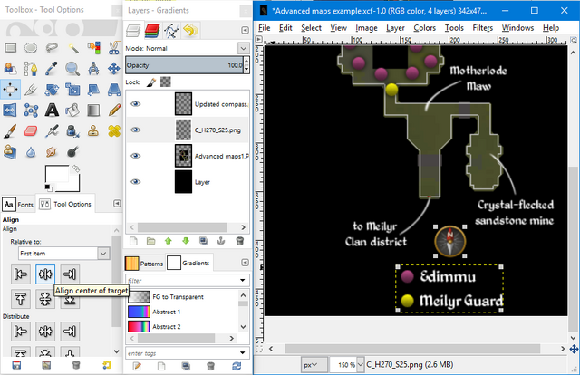 File:Advanced maps - legend align compass.png
