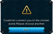 Offline world message