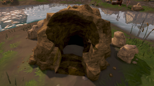 Taverley Slayer dungeon outside