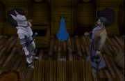 Cabin fever cutscene