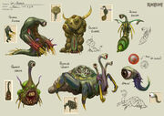 Penance creatures concept art