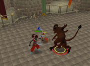 Lesser Demon Champion fight