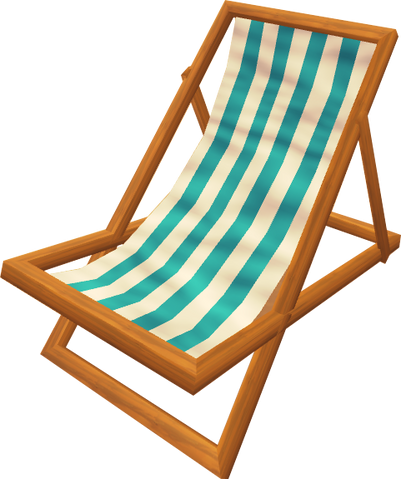 File:Deck chair (blue).png