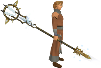 Armadyl Tuska spear equipped