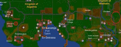 Witch's Potion Map