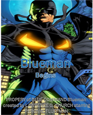 Blueman Begins Logo