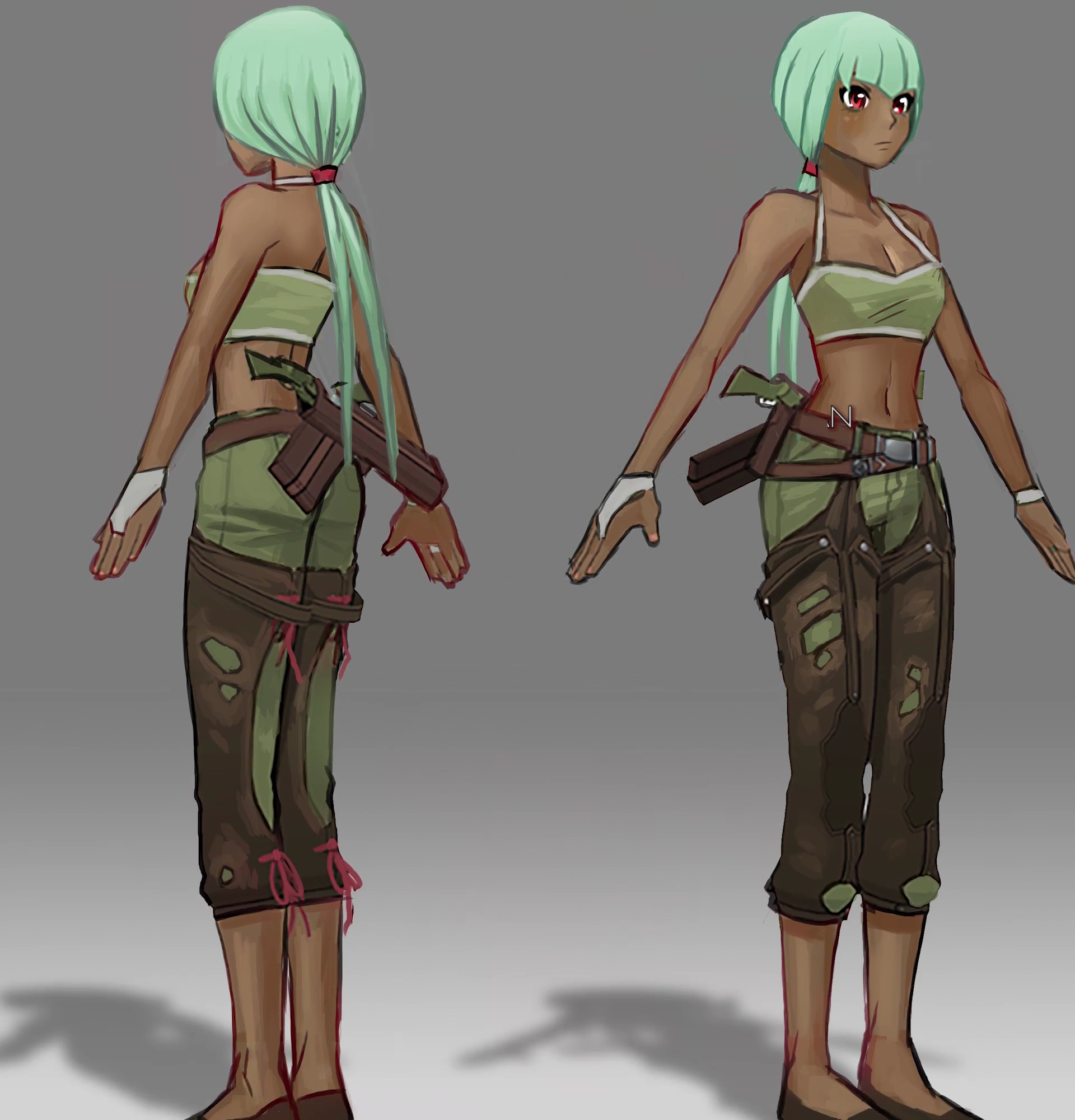 rwby emerald figure