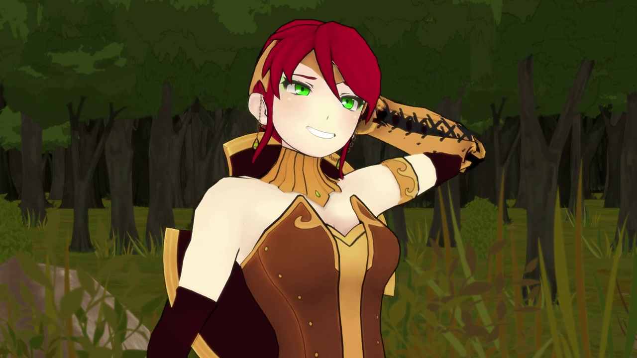 rwby pyrrha statue