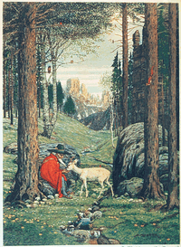 Der Berggeist (Origin of Gandalf) by J. Madelener