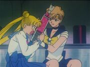 Sailor moon episode 110 usagi struggles with haruka
