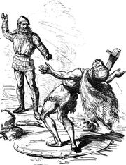 Thor asesina a Hrungnir