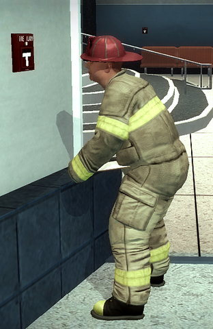 File:Fireman - red helmet - performing inspection.png