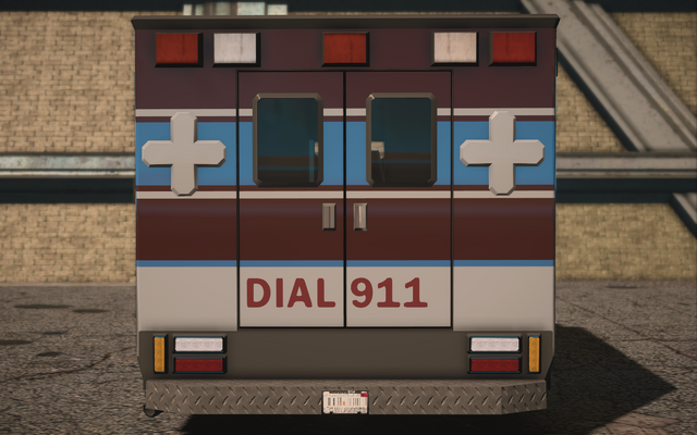 File:Saints Row IV variants - Ambulance Average - rear.png