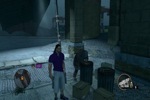 File:Bum digging through trash in Salander in Saints Row The Third.jpg