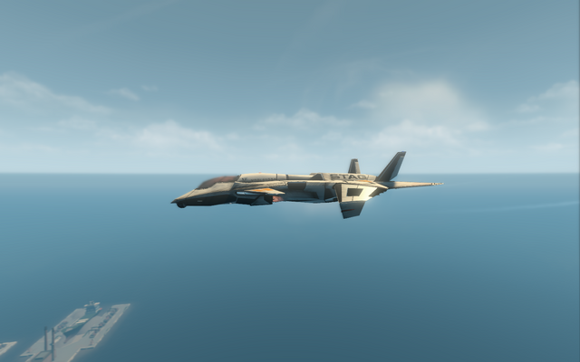 File:F-69 VTOL - jet mode - left in Saints Row The Third.png